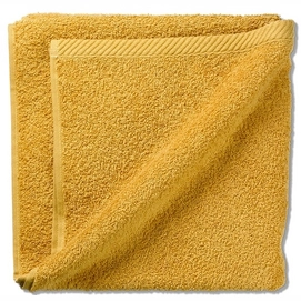 Hand Towel Kela Ladessa Curry Yellow (50 x 100 cm)