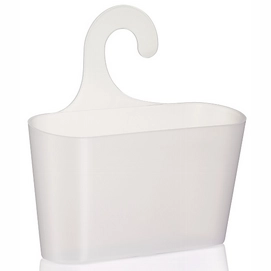 Basket Kela Maggy White Transparent