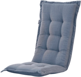 Gartenauflage Madison Melange Premium Ice Blue Wasserdicht Hochlehner