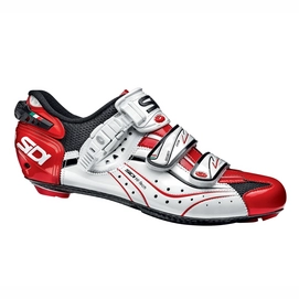 Chaussure de Cyclisme Sidi Genius 6.6 Carbon Vernice White Red-Taille 46