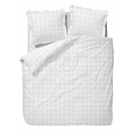 Taies d'oreiller Essenza Sienna White Satin de Coton (50 x 75 cm)