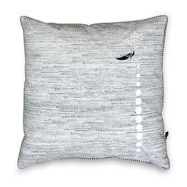Sierkussen Tinne+Mia Bird Celedon/Black (50 x 50 cm)