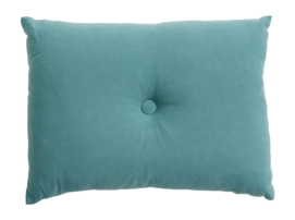 Sierkussen HAY Dot Cushion Linen Petrol (45 x 60 cm)