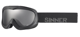 Skibril Sinner Task Matte Black Double Smoke