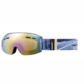 Skibrille Sinner Snowstar Red Double Red  Vent