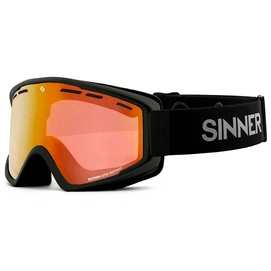 Skibril Sinner Batawa OTG Matte Black Double Red Sintrast Vent