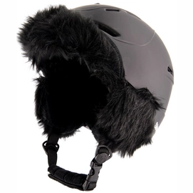 Skihelm Sinner Silverton Fur Black / Black