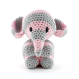 Haakkit Hoooked RibbonXL Olifant Mo Roze