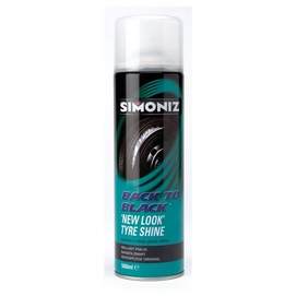 Bandenzwart Back to Black New Look tyre Shine Simoniz