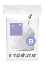 Sacs Poubelle Simplehuman Code B 6L (30-Pièces)