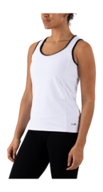 Singlet Sjeng Sports Women Yamila Real White Multistretch