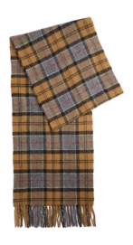 Scarf Barbour Unisex Tartan Lambswool Dark Dress Tartan