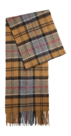 Scarf Barbour Unisex Wool Cashmere Tartan Dark Dress Tartan