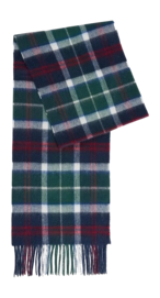 Scarf Barbour Unisex Wool Cashmere Tartan Evergreen Tartan
