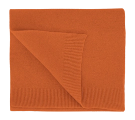 Scarf Colorful Standard Unisex Merino Wool Scarf Burned Orange