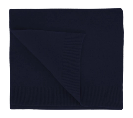 Scarf Colorful Standard Unisex Merino Wool Scarf Navy Blue