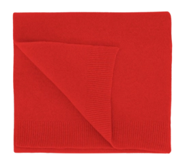 Scarf Colorful Standard Unisex Merino Wool Scarf Red Tangerine