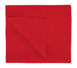 Scarf Colorful Standard Unisex Merino Wool Scarf Scarlet Red