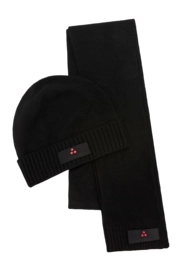 Scarf + Beanie Peuterey Unisex Kit Silli 05/Adasic 01 Black