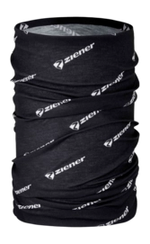 Sjaal Ziener Unisex Icur Z Black Scarf Stretch Fabric