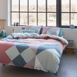 Dekbedovertrek Essenza Sjors Pastel Pink Satijn