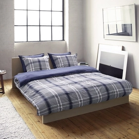 Dekbedovertrek Marc O'Polo Skara Navy Flanel