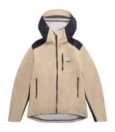 Ski Jas Bergans Men Oppdal 3L Shell Jacket Sandstone/Black Regular Fit