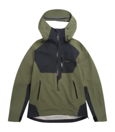Ski Jas Bergans Unisex Oppdal 3L Shell Anorak Pine Forest/Black Regular Fit