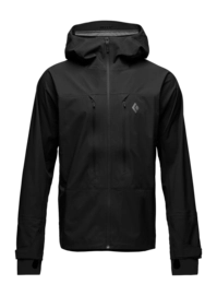 Ski Jas Black Diamond Men Dawn Patrol Black Hybrid Shell Regular Fit
