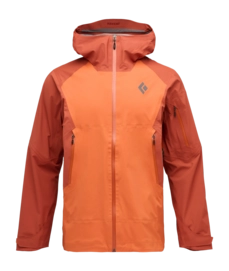Ski Jas Black Diamond Men Recon LT Stretch Shell Saffron/Burnt Sienna Regular Fit