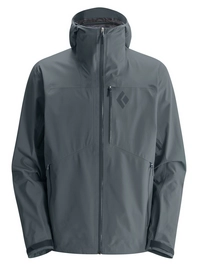 Ski Jacket Black Diamond Men Sharp End Shell Adriatic