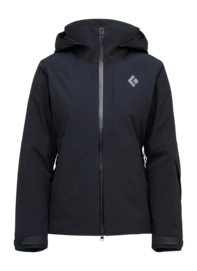 Ski Jas Black Diamond Women Recon Insulated Shell Black Regular Fit