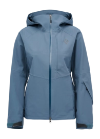 Ski Jas Black Diamond Women Recon Stretch Shell Midnight Blue Regular Fit