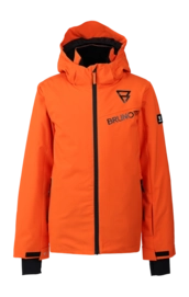 Ski Jas Brunotti Boys Navigaty Punch Orange Snow Jacket Regular Fit