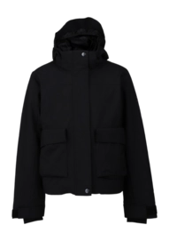 Ski Jas Brunotti Girls Terraski Snow Jacket Black Loose Fit