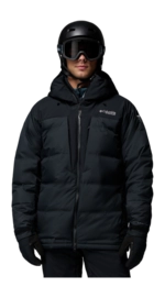 Ski Jas Columbia Men Glacier Ridge Down Jacket Black Regular Fit