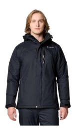 Ski Jas Columbia Men Last Tracks II Jacket Black Regular Fit