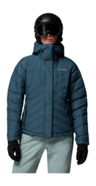 Ski Jas Columbia Women Lay D Down V Jacket Everblue Regular Fit