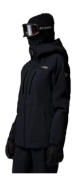 Ski Jas Columbia Women Platinum Peak II 3L Shell Black Omni-Tech