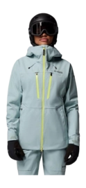 Ski Jas Columbia Women Platinum Peak II 3L Shell Crushed Blue Regular Fit