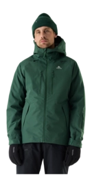 Ski jas Cortazu Men Mountain Hardshell Jacket 10M Dark Green Oversized Fit