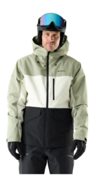 Ski Jas Cortazu Men Nunatak 10M CB1 Black Kitt Olive Regular Fit