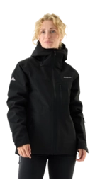 Ski Jas Cortazu Women AW Hardshell Jacket 10M Black Regular Fit