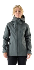 Ski Jas Cortazu Women AW Hardshell Jacket 10M Mid Grey Regular fit