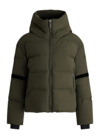 Ski Jas Fusalp Women Barsy II Moss Green/Noir Losse pasvorm