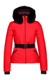 Ski Jacket Goldbergh Women Hida Faux Border Flame