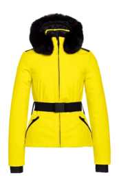 Ski Jas Goldbergh Women Hida Faux Border Limone