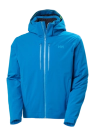 Ski Jas Helly Hansen Men Alpha Lifaloft Jacket Cerulean Blue Regular Fit