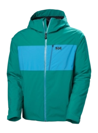 Ski Jas Helly Hansen Men Gravity Jacket Signal Green Regular Fit
