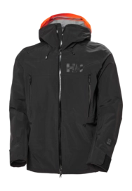 Ski Jas Helly Hansen Men Sogn Shell 2.0 Jacket Black Loose fit